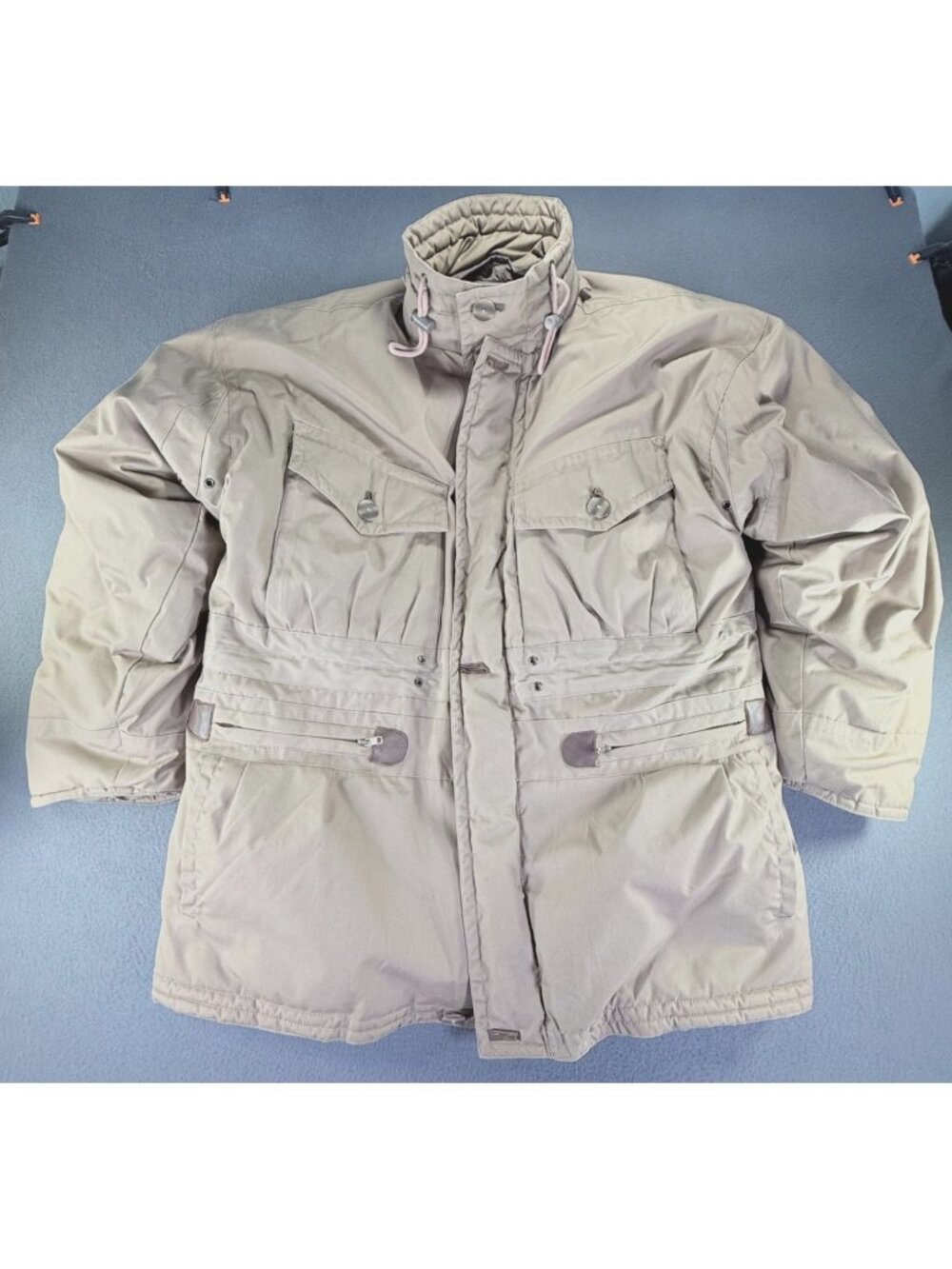 VTG Scandia Woods by Blair Reversible Brown Barn Jacket Field Coat Mens Large